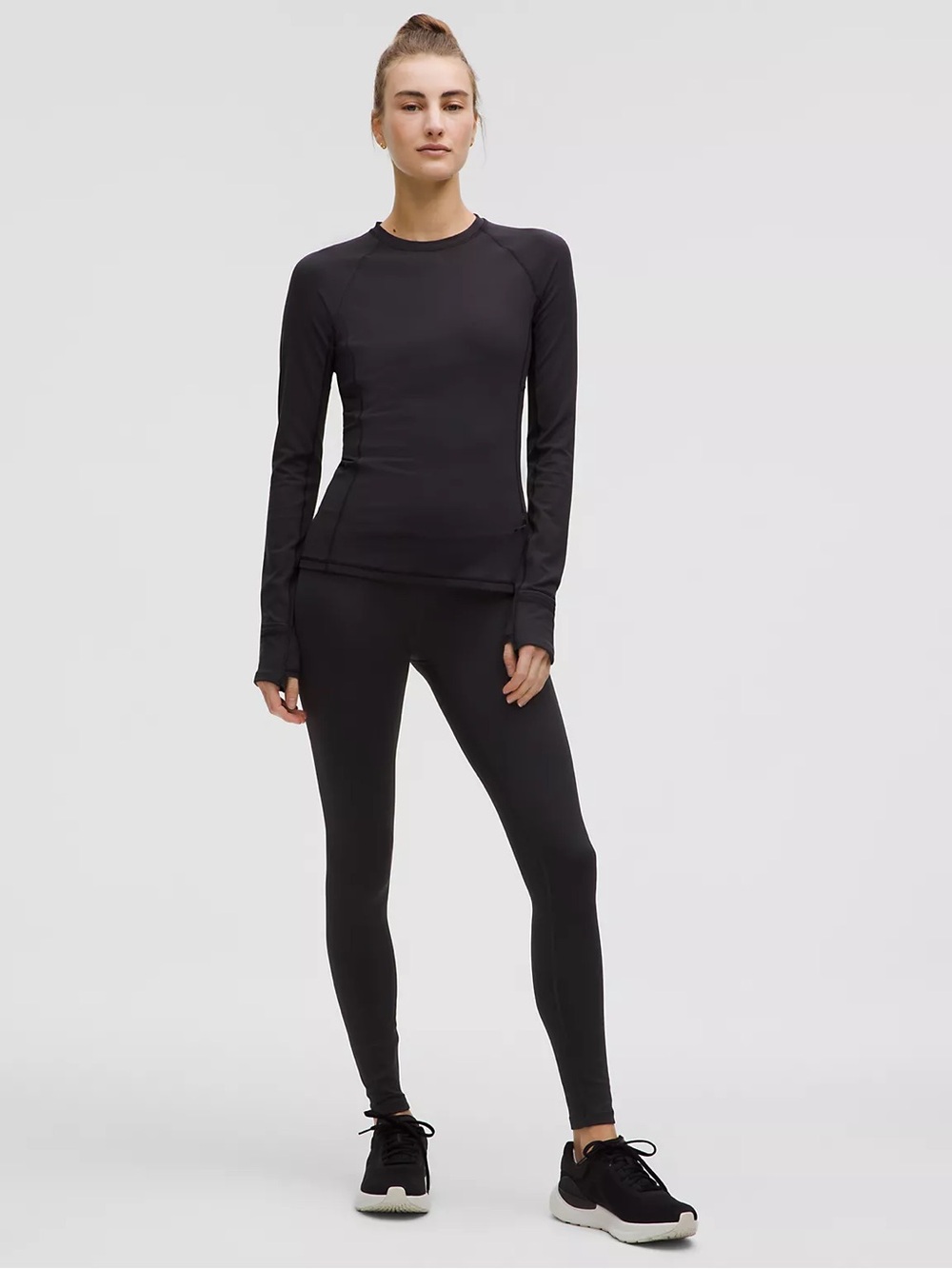 lululemon Thermal High-Rise Running Tight 28" BLK 2